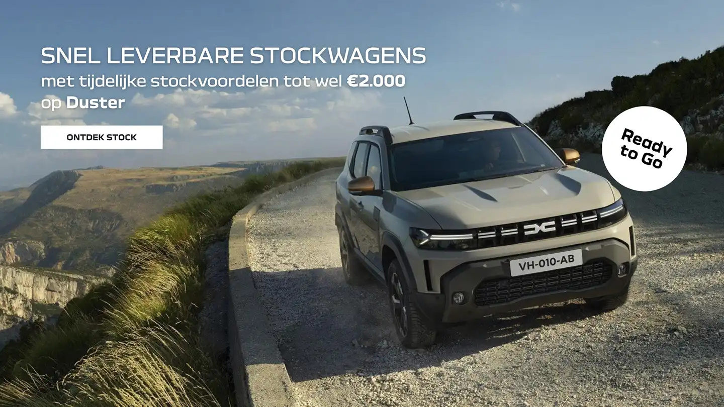 Groep Kenis Dacia stock duster Groep Kenis Dacia stock duster